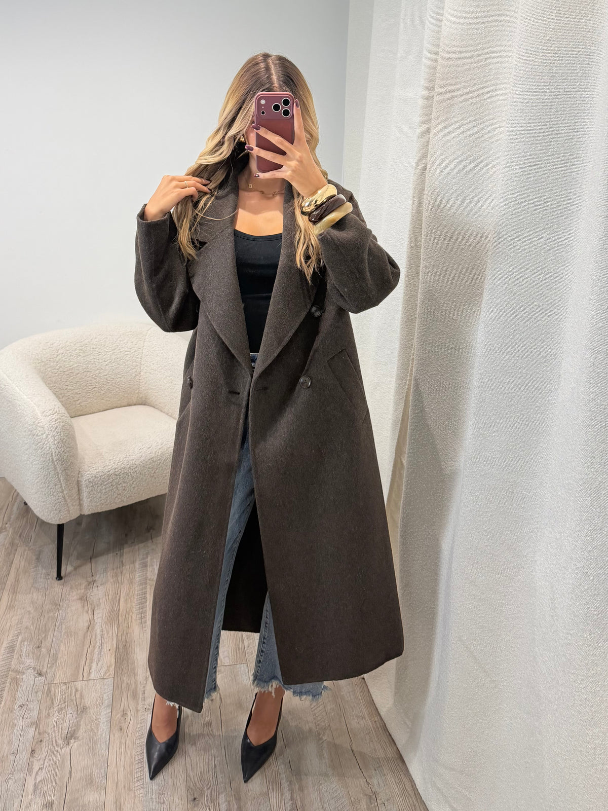 Manteau en laine