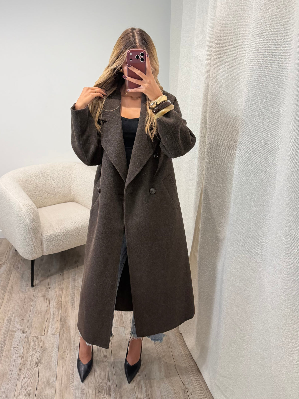 Manteau en laine