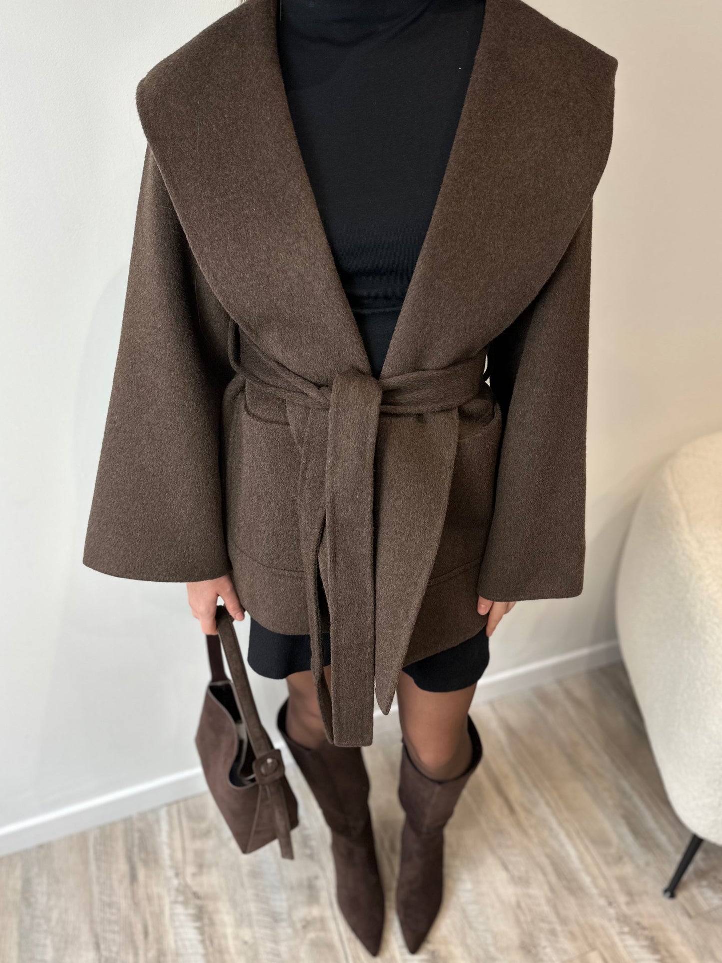 Manteau en laine AVA