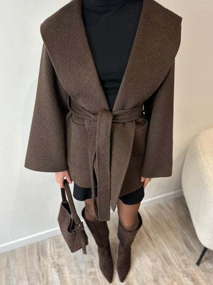 Manteau en laine AVA