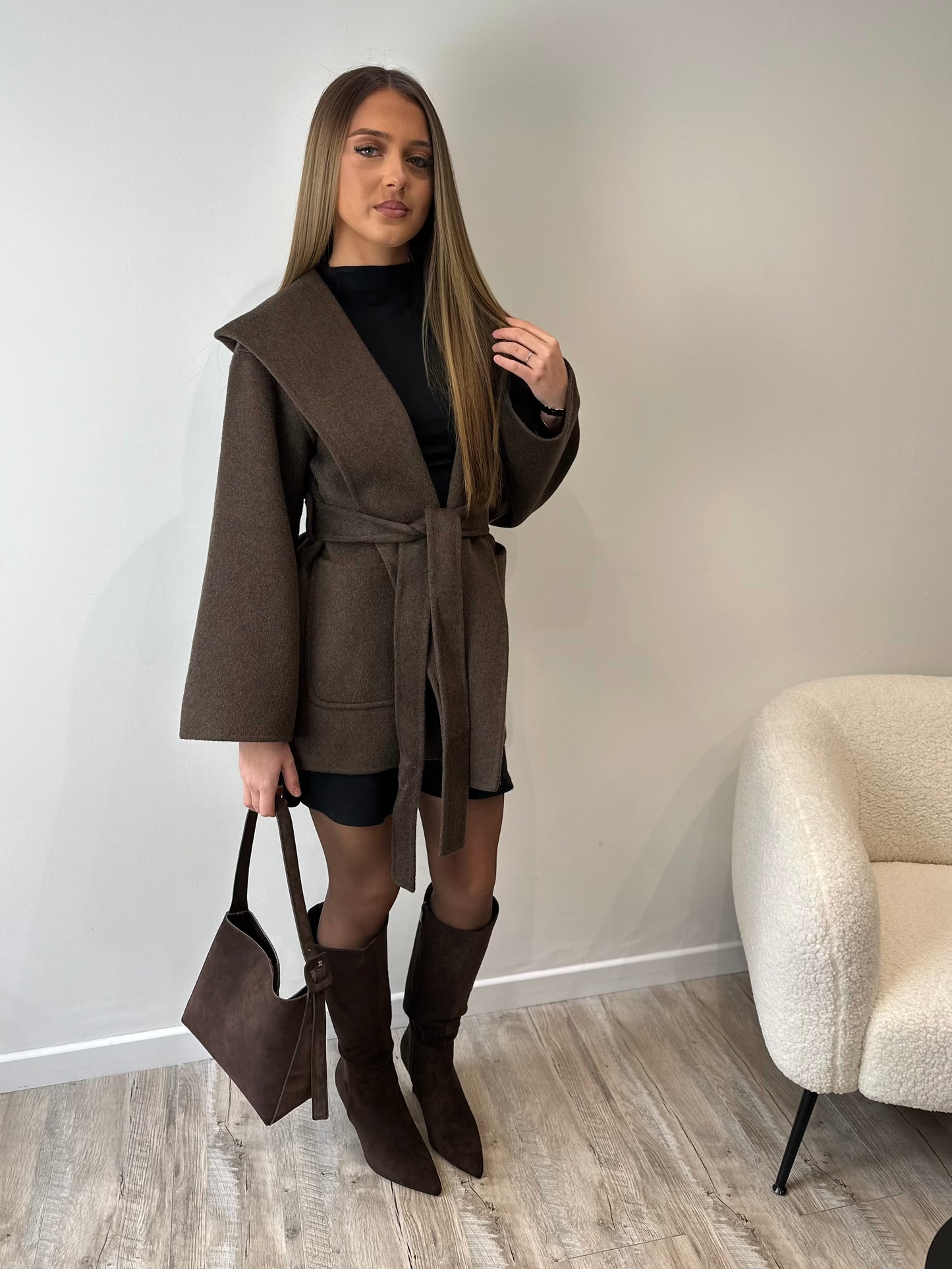 Manteau en laine AVA