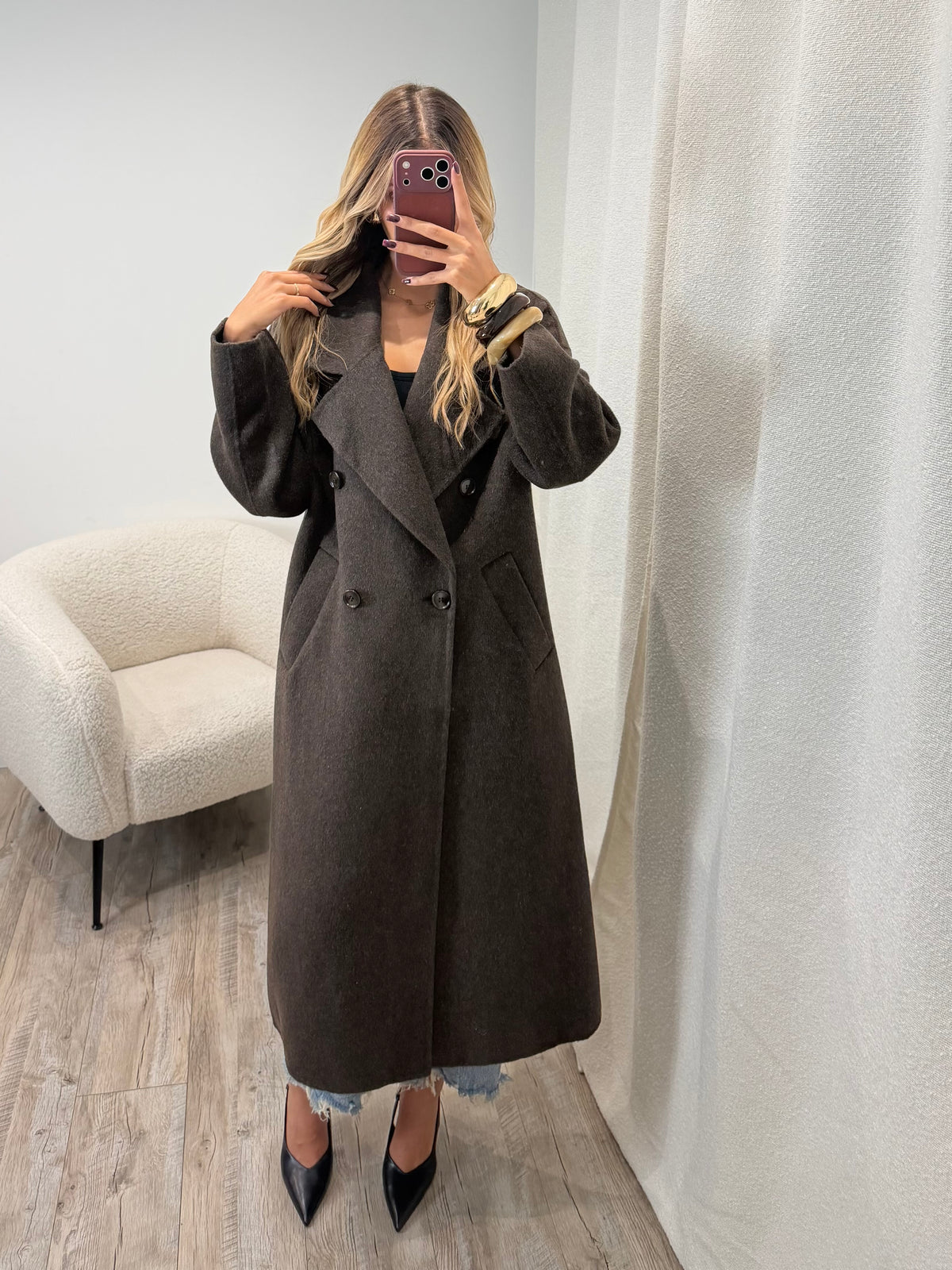 Manteau en laine